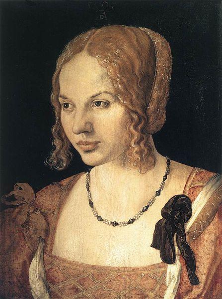 Albrecht Durer Portrait of a Young Venetian Woman Sweden oil painting art